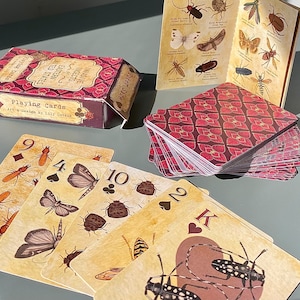 Playing Cards- Invasive Insects of Eastern United States