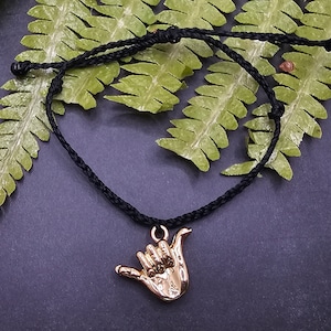 Shaka Charm Bracelet | gift for surfer | gift for husband or boyfriend | boho hippie charm bracelet