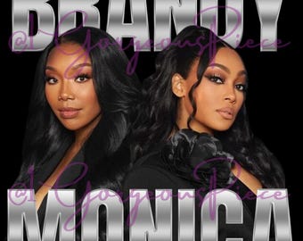 Brandy & Monica PNG: The Boy Is Mine Tour Design (Digital Download)