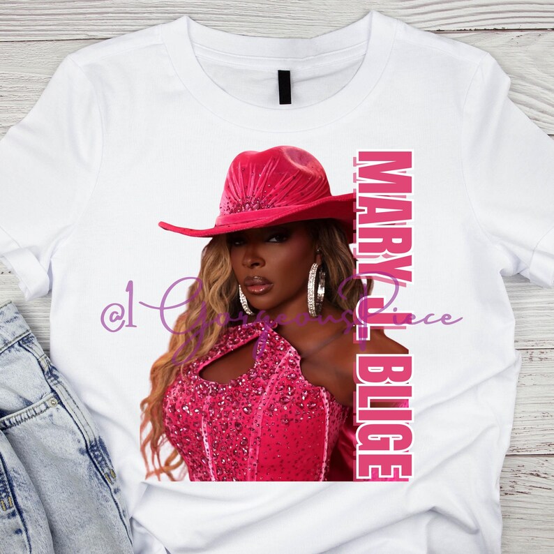 T-shirt Uomo Mary J. Blige, Copertina Album, Cotone, Multicolor, Taglia Regolare, Rock Off