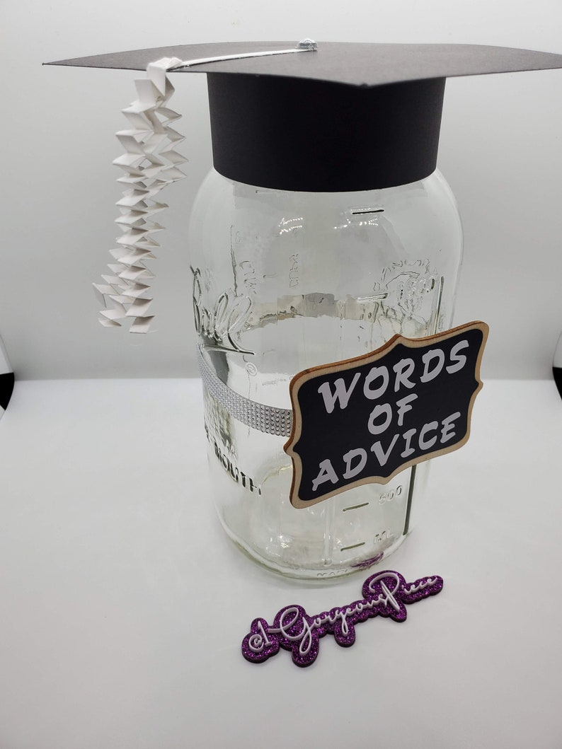 Graduation Mason Jar Centerpiece Etsy