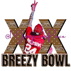 Chris Brown Breezy Bowl PNG; Download file; 300 DPI transparent background.  Chris Brown t-shirt print