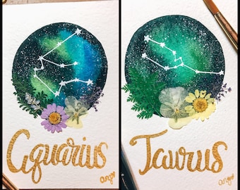 Zodiac Constellations *Customizable*