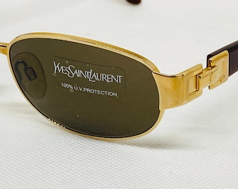 YVES SAINT LAURENT 6066 y101 130 vintage sunglasses deadstock