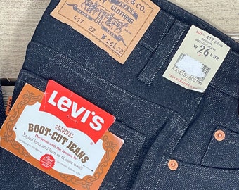 Jenas LEVI'S 417 22 Deadstock - Etsy