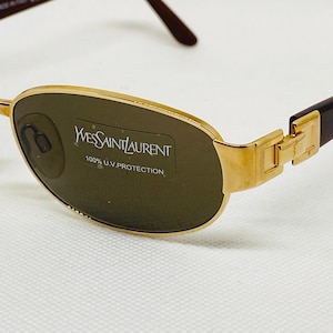 YVES SAINT LAURENT 6066 y101 130 vintage sunglasses deadstock