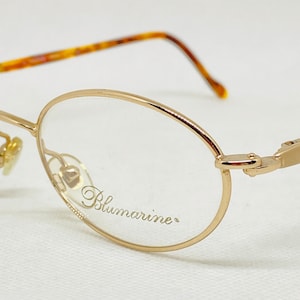 BLUMARINE bm 320 d10 50 19 136 vintage glasses DEADSTOCK