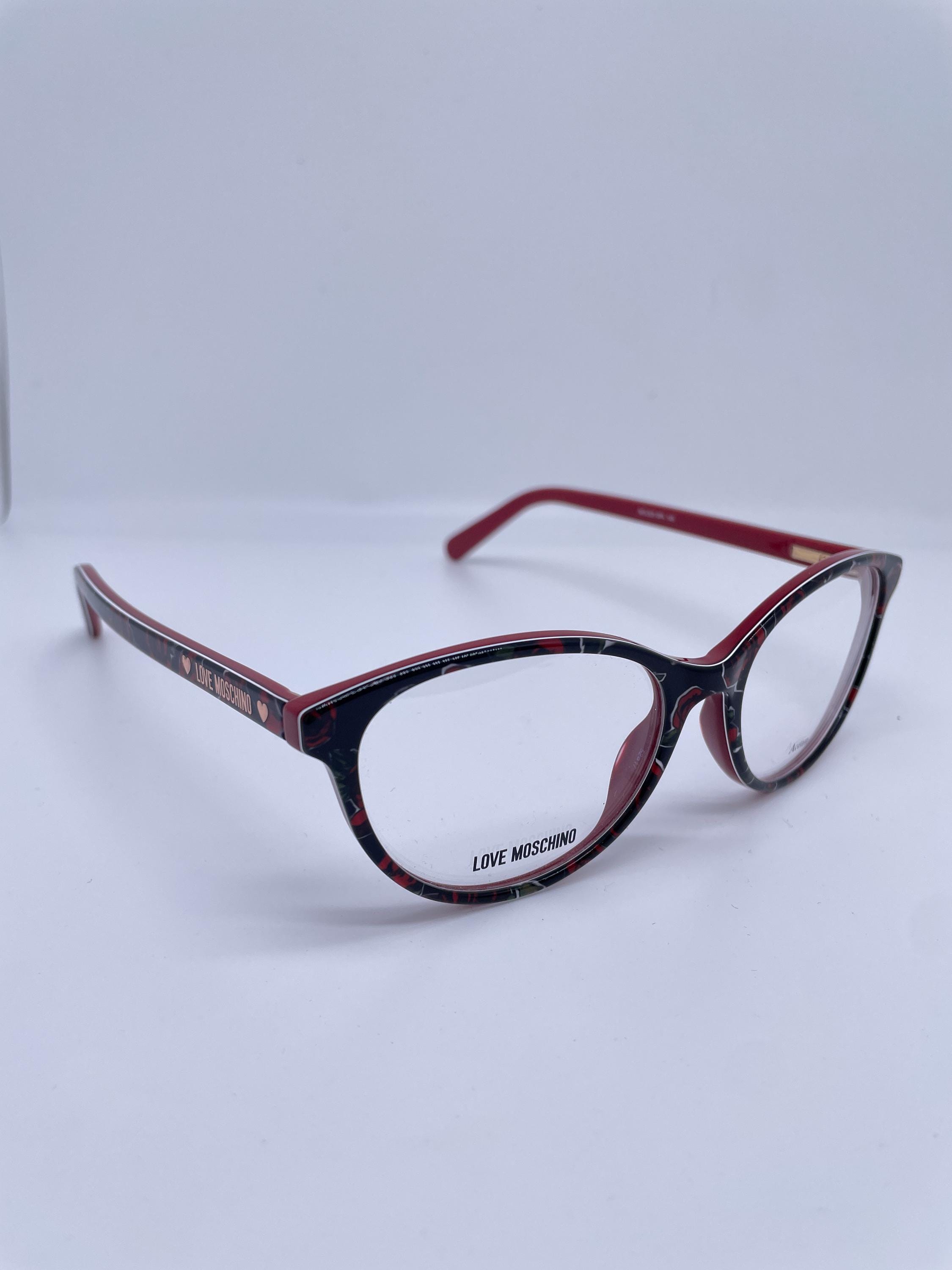 LOVE MOSCHINO Mol 525 0pa 52 17 145 Vintage Glasses DEADSTOCK - Etsy