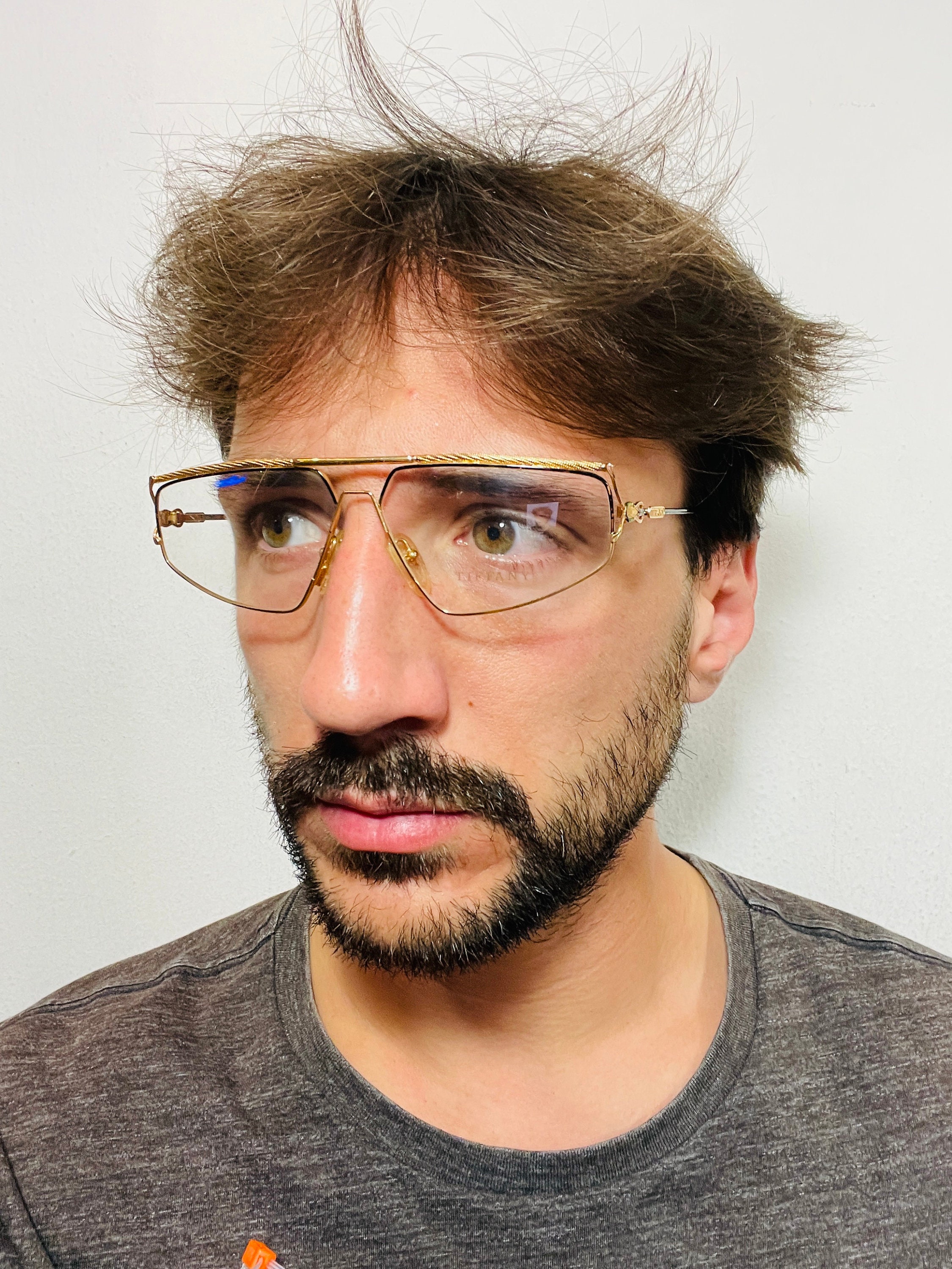 【デットストック/希少】TIFFANY 23K GOLD Glasses③ TIFFANY 23k Gold Plated T/51 C1 60 13 Vintage Glasses DEADSTOCK - Etsy