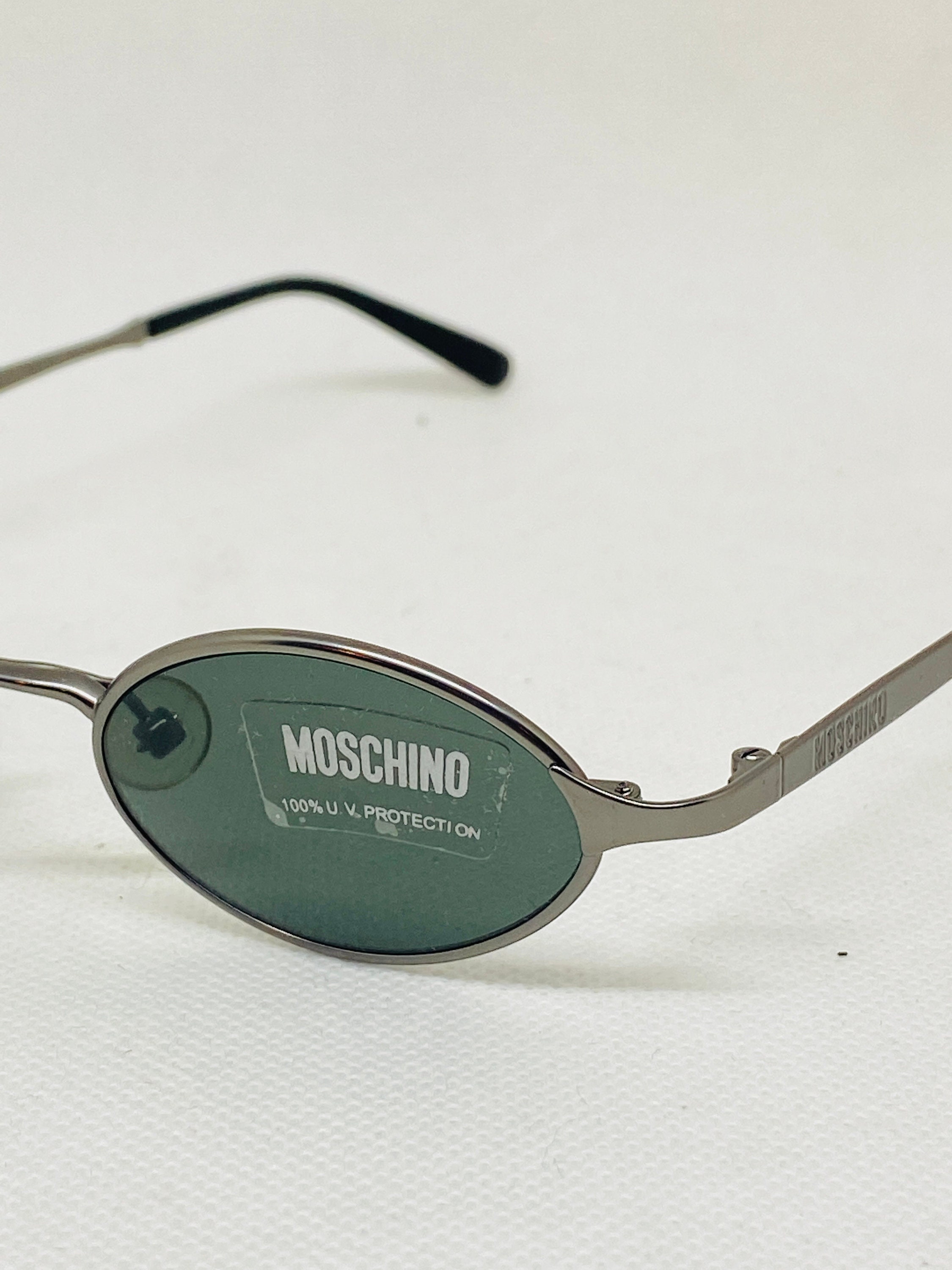 NEW MOSCHINO SUNGLASSES IVORY GREEN WOMEN EYEWEAR MOSCHINO Moschino MOS127/S Square Sunglasses | Fashion Eyewear US main image 2