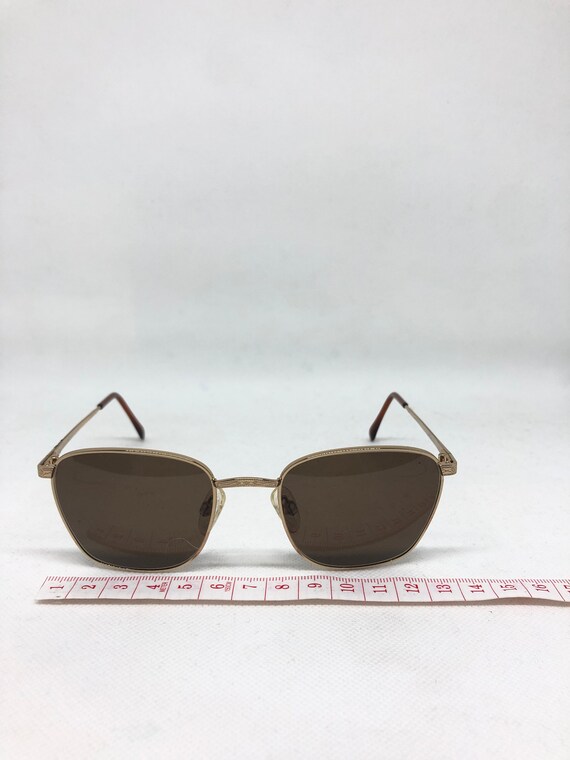 LUXOTTICA 7093 gep 18k vintage sunglasses DEADSTOCK Gem