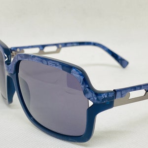 IO 3 ri 005 58 16 blue/blue vintage sunglasses DEADSTOCK