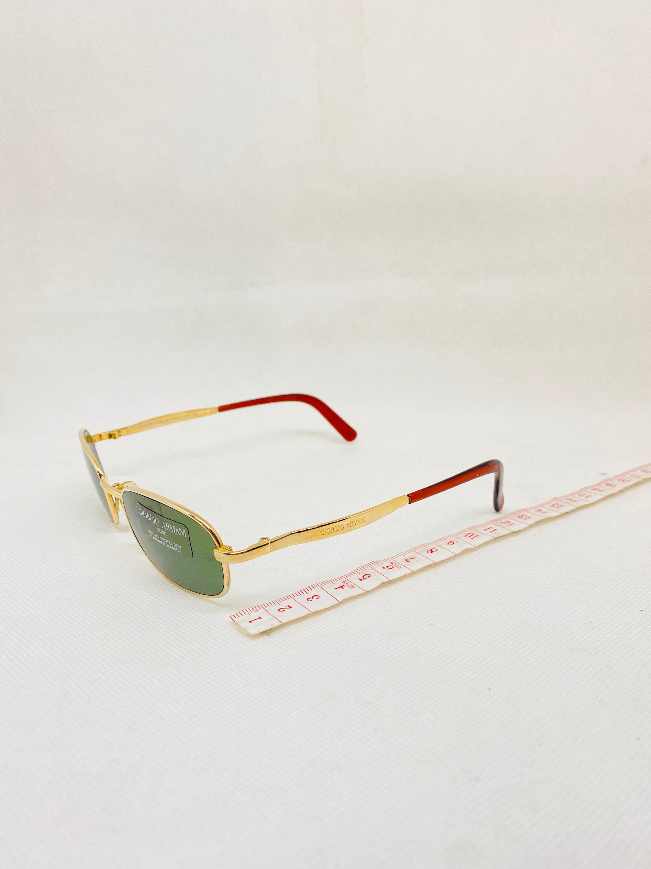 GIORGIO ARMANI 671 743 Small 50 20 135vintage Sunglasses DEADSTOCK