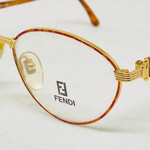 FENDI fv 225 046 52 18 135 vintage sunglasses DEADSTOCK