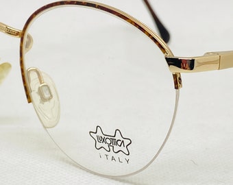 LUXOTTICA 1219 Gep 18k G230 51 20 140 Vintage Glasses