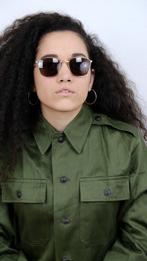 LUXOTTICA 7093 gep 18k vintage sunglasses DEADSTOCK - Gem