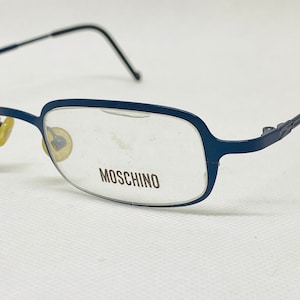 MOSCHINO m 3076 v 642 45 23 135vintage glasses DEADSTOCK