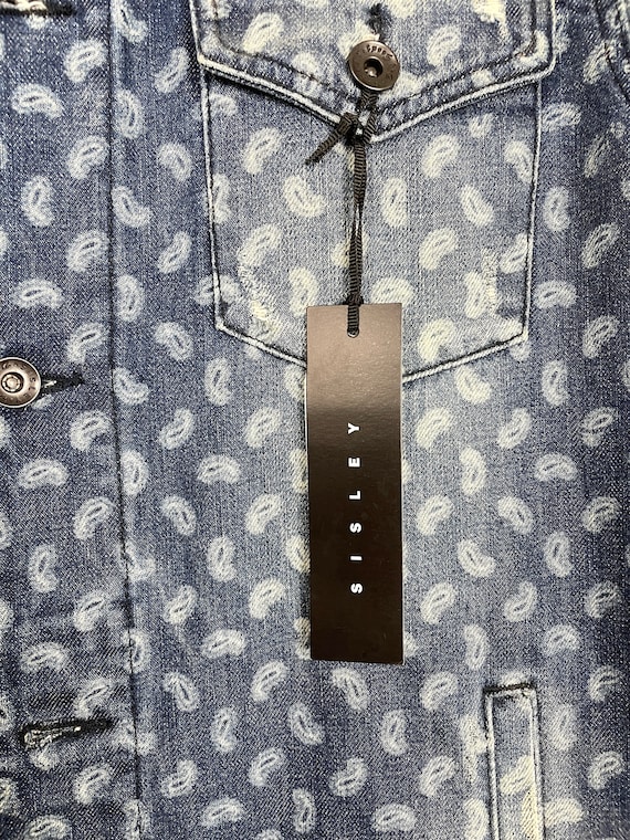 Giacca jeans hotsell sisley