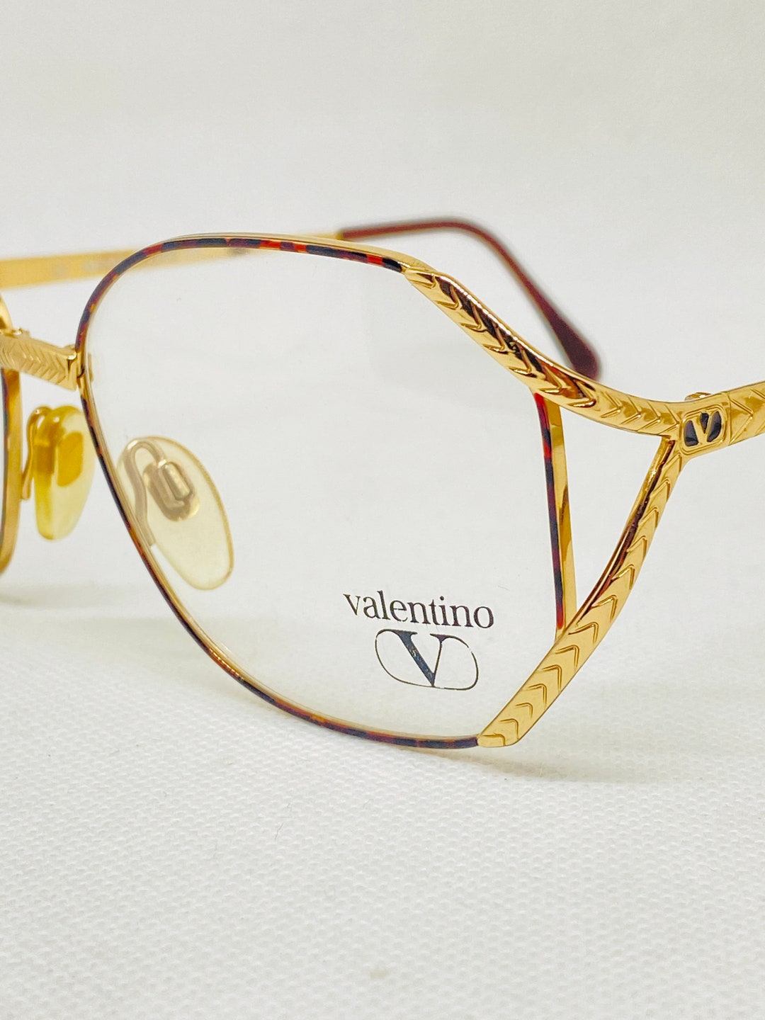 VALENTINO V379 906 57 16 130 Vintage Glasses DEADSTOCK - Etsy