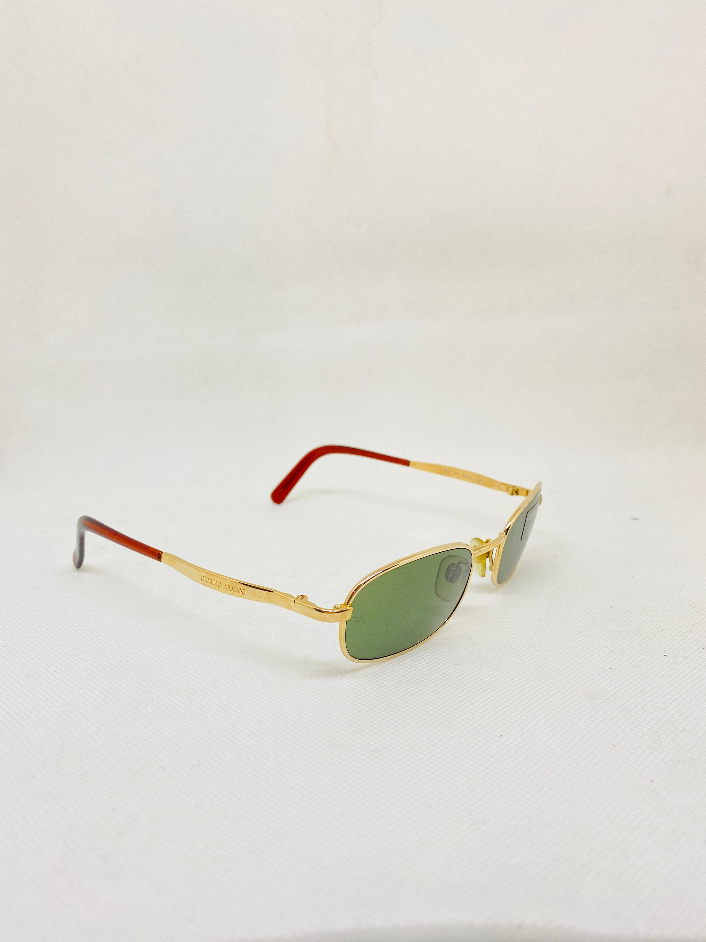 GIORGIO ARMANI 671 743 Small 50 20 135vintage Sunglasses DEADSTOCK
