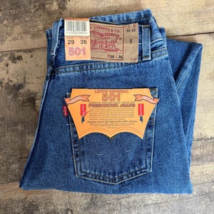 Levis 501 W29 L36 - Etsy