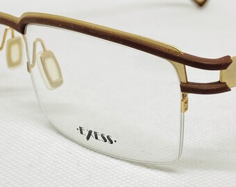 Seaport Clematis 51 Full Rim 51-17 Used Eyeglasses Glasses  display picture 1