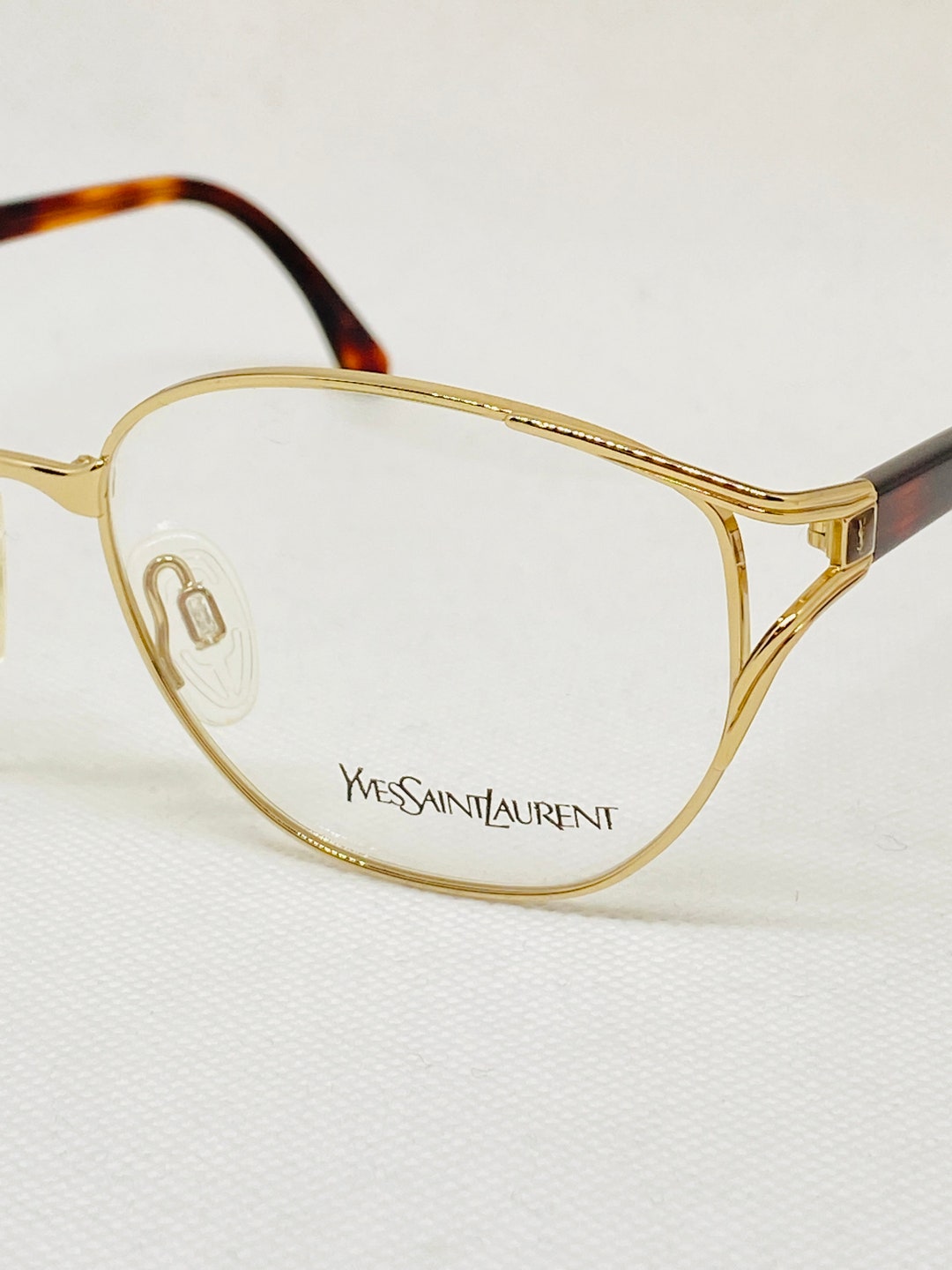 ご*ん様 L*E様 Vintage YVES SANT LAURENT ステンカ VINTAGE EYEGLASSES YVES SAINT LAURENT 4041 Y 184 80s
