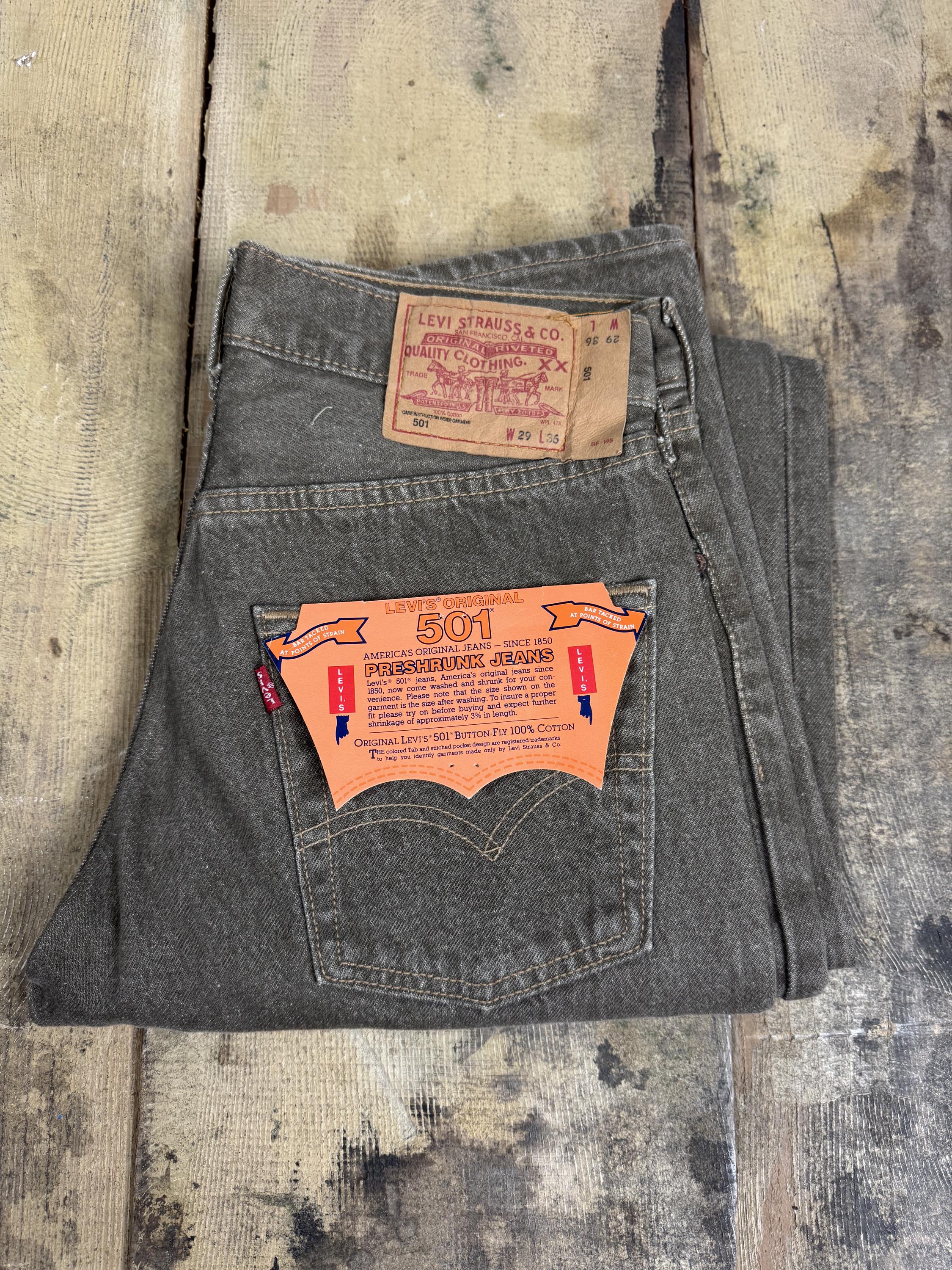 Levis 501 W29 L36 - Etsy