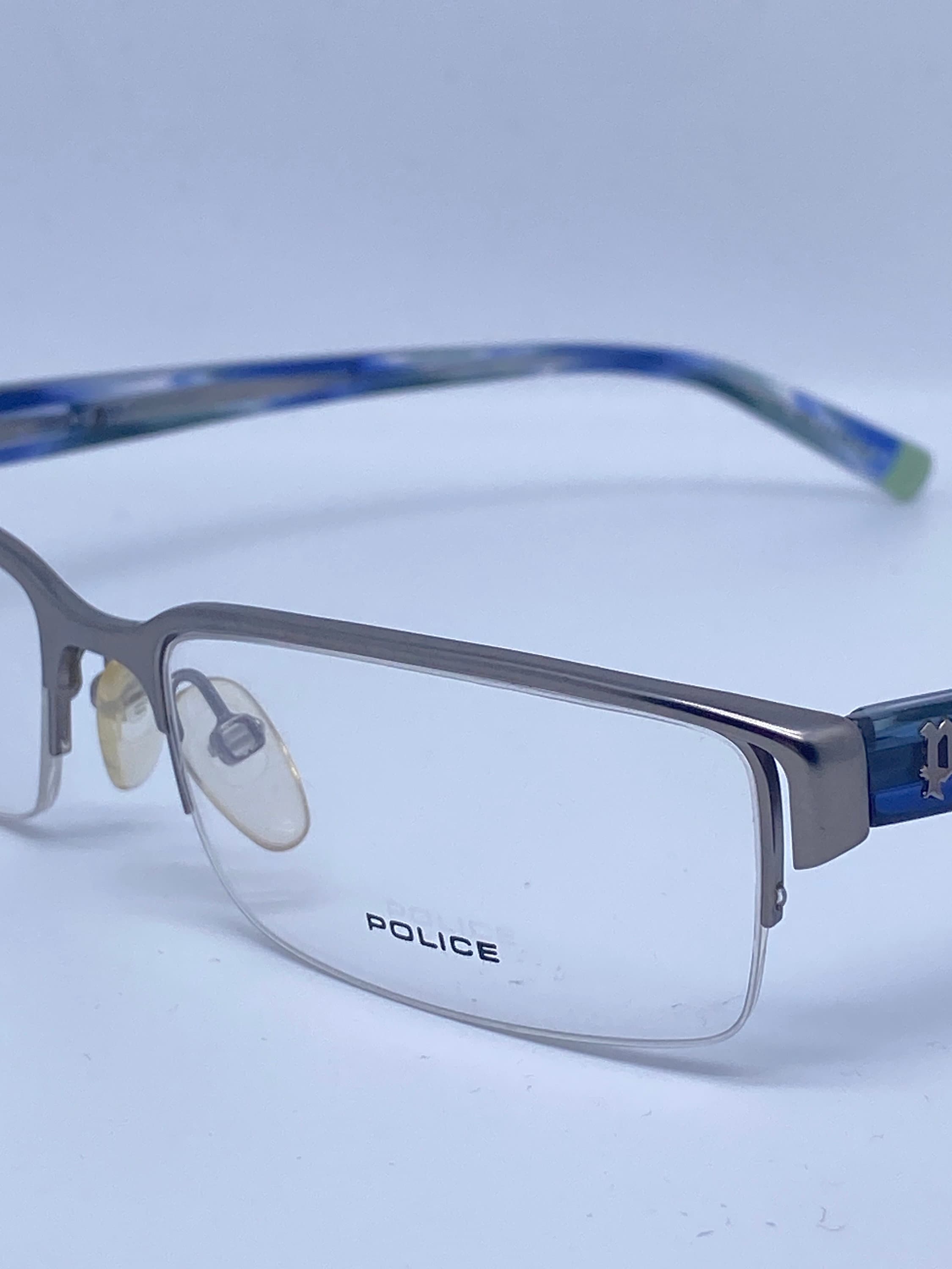 Police Blue Plastic Glasses Women\'s (Frames) Police Blue Plastic Glasses Women\ main image 3