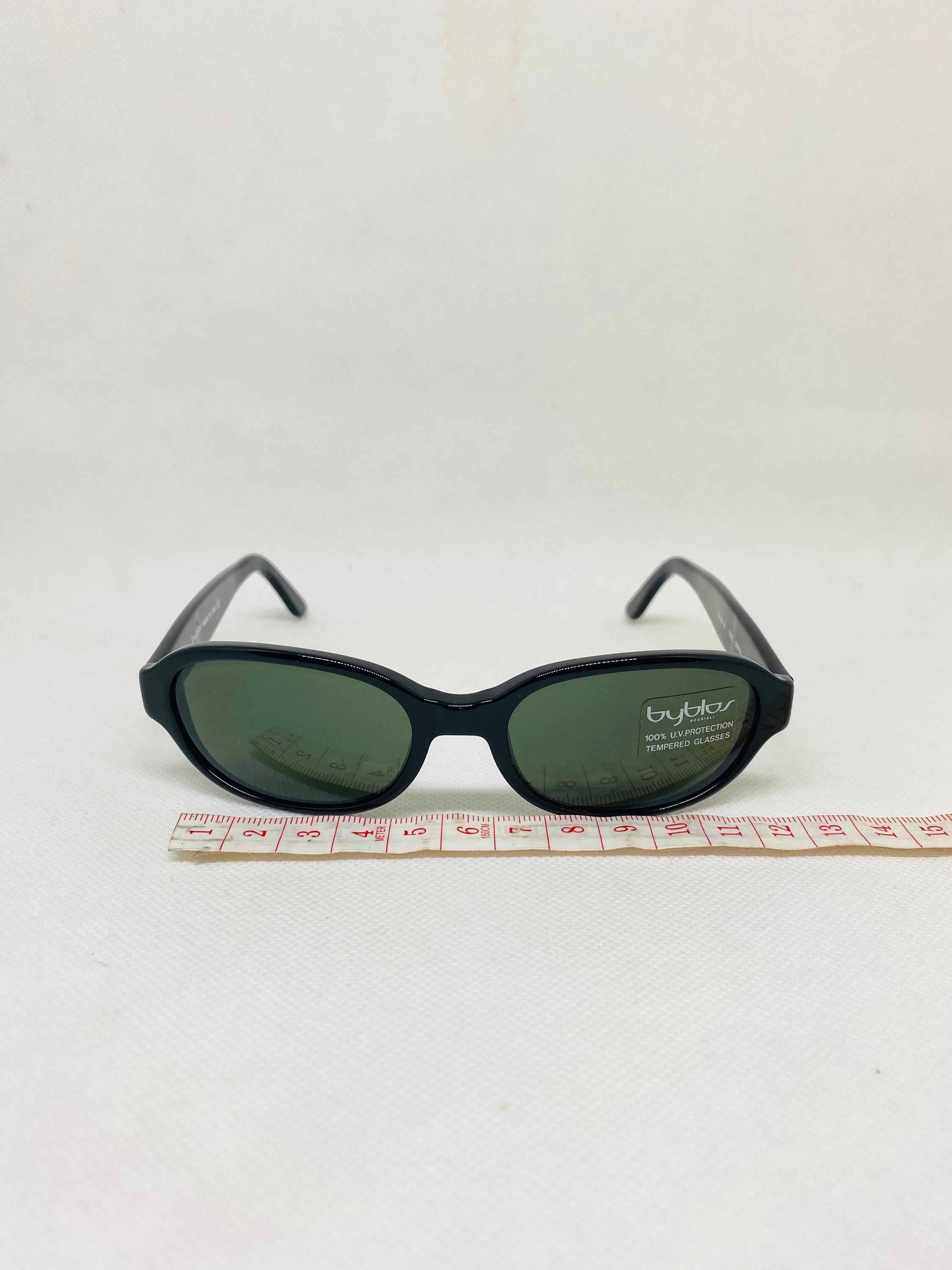 BYBLOS EYEGLASSES FRAMES ONLY 7002 50-19-135 MADE IN ITALY black full rim BYBLOS EYEGLASSES FRAMES ONLY 7002 50-19-135 MADE IN ITALY  main image 2