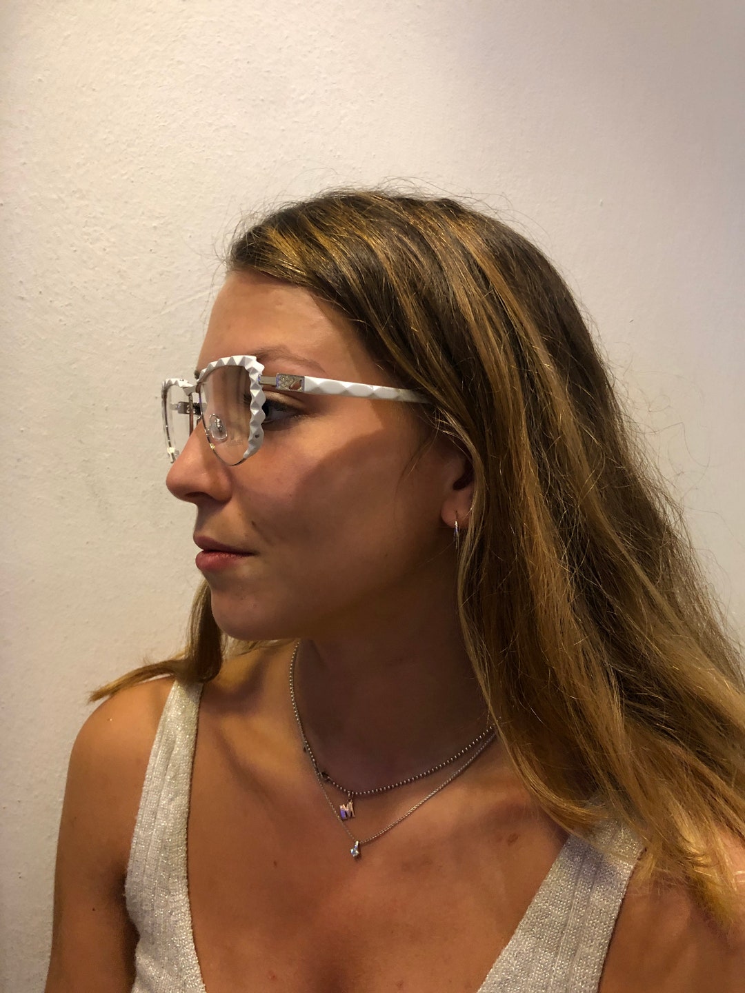 Helsinki Aesthetic Transparent Havana Glasses Reference: Swarovski Bang Bang Sw 5038 018 57 15 135 Vintage