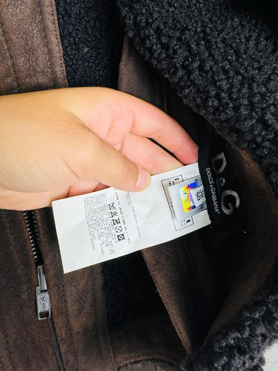 DOLCE&GABBANA シープスキン ジャケット - Etsy 日本