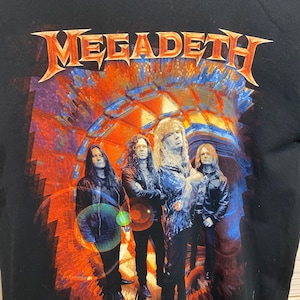 MEGADETH SUPER COLLIDER Tシャツメルカリ便ではない MEGADETH SUPER COLLIDER ツアーTシャツ - メルカリ