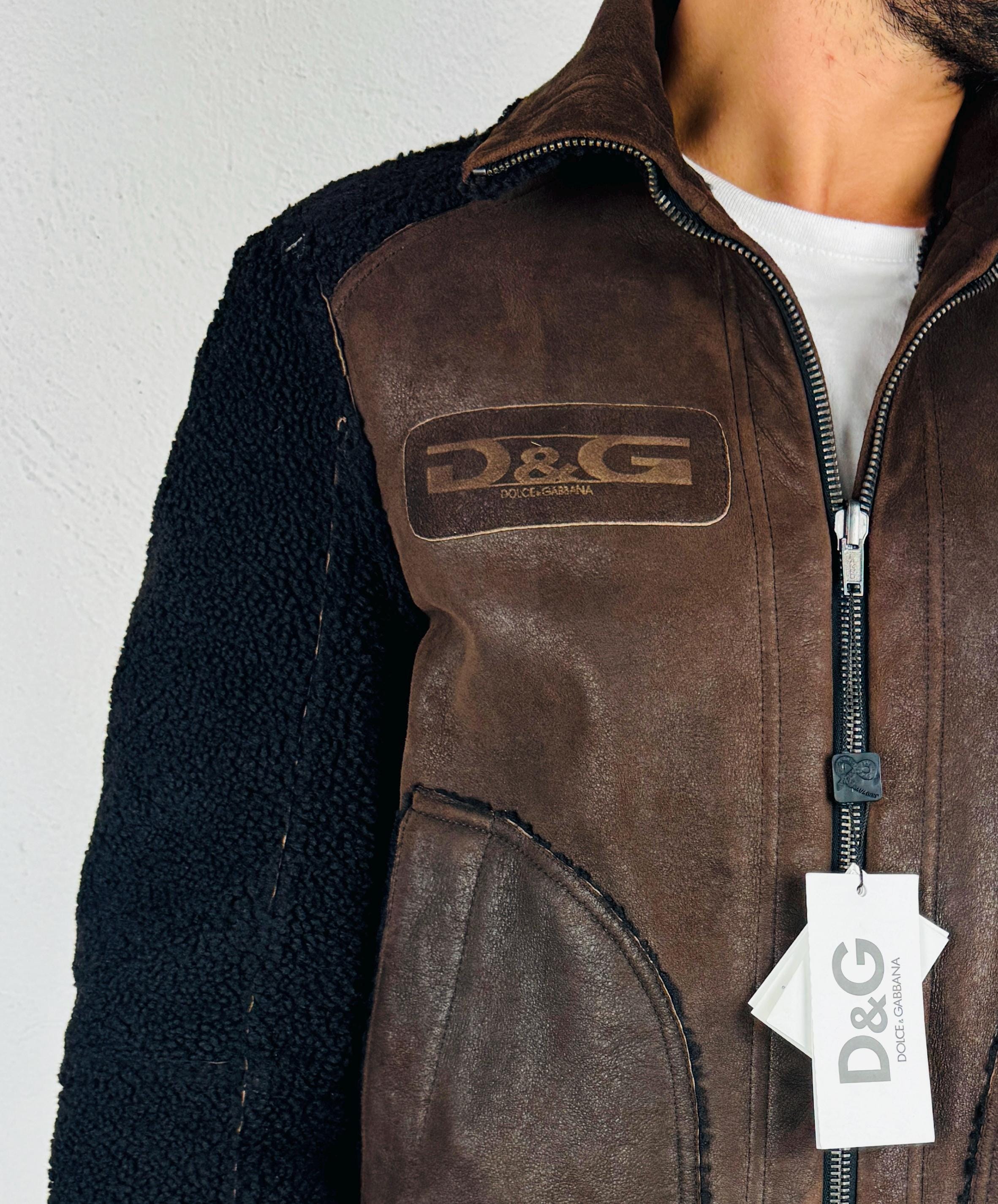 DOLCE GABBANA Sheepskin Jacket