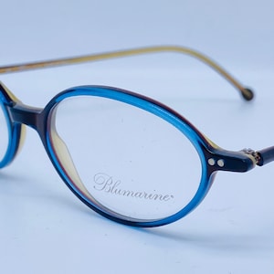 BLUMARINE bm 394 c255 48 17 140 vintage glasses DEADSTOCK