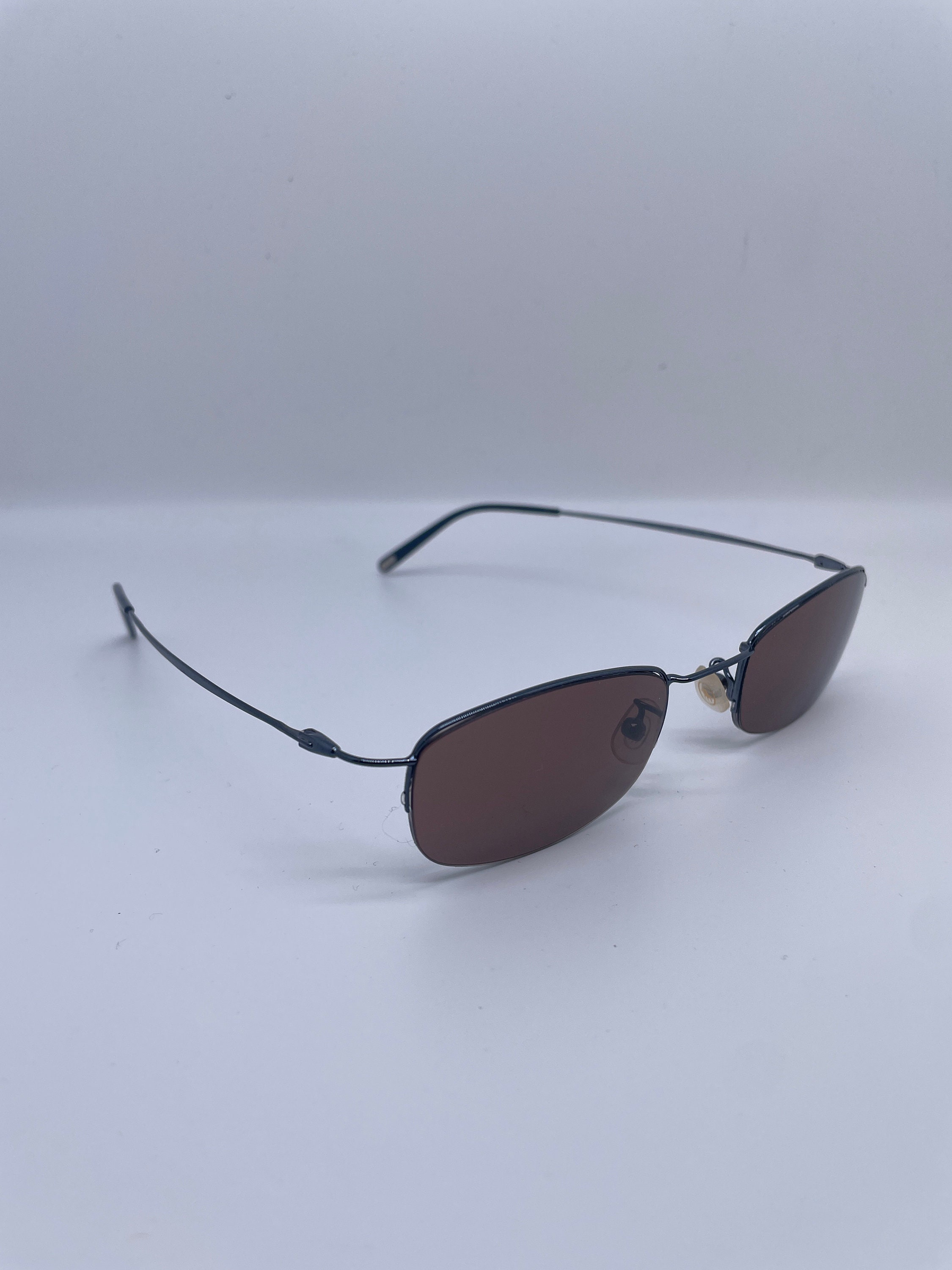 VINTAGE RALPH LAUREN POLO JEANS SIMON SUNGLASSES MADE IN ITALY 47/21 Matte Black s7-1483266_lifestyle?$rl_4x5_zoom$ main image 3