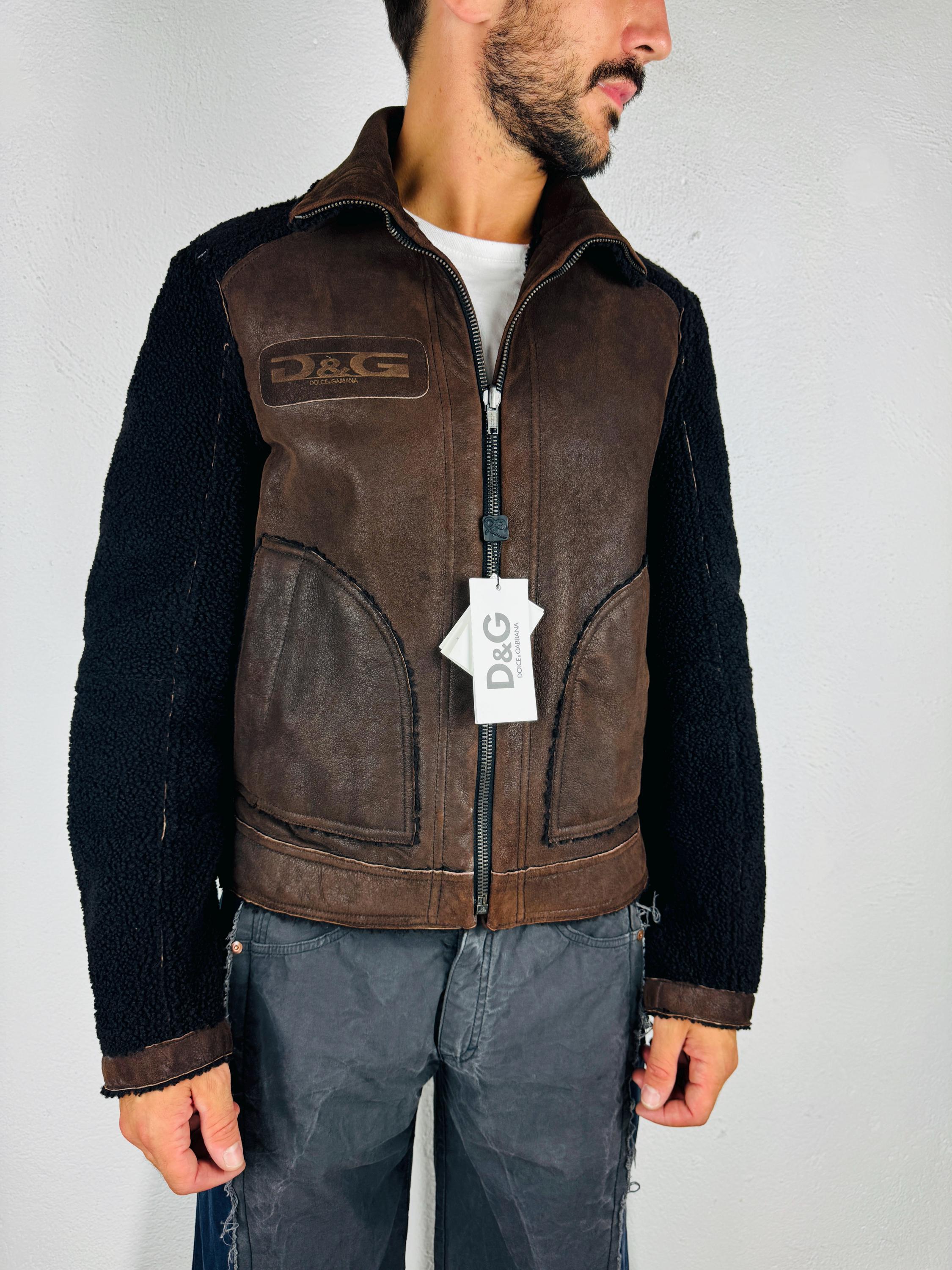 DOLCE&GABBANA シープスキン ジャケット - Etsy 日本