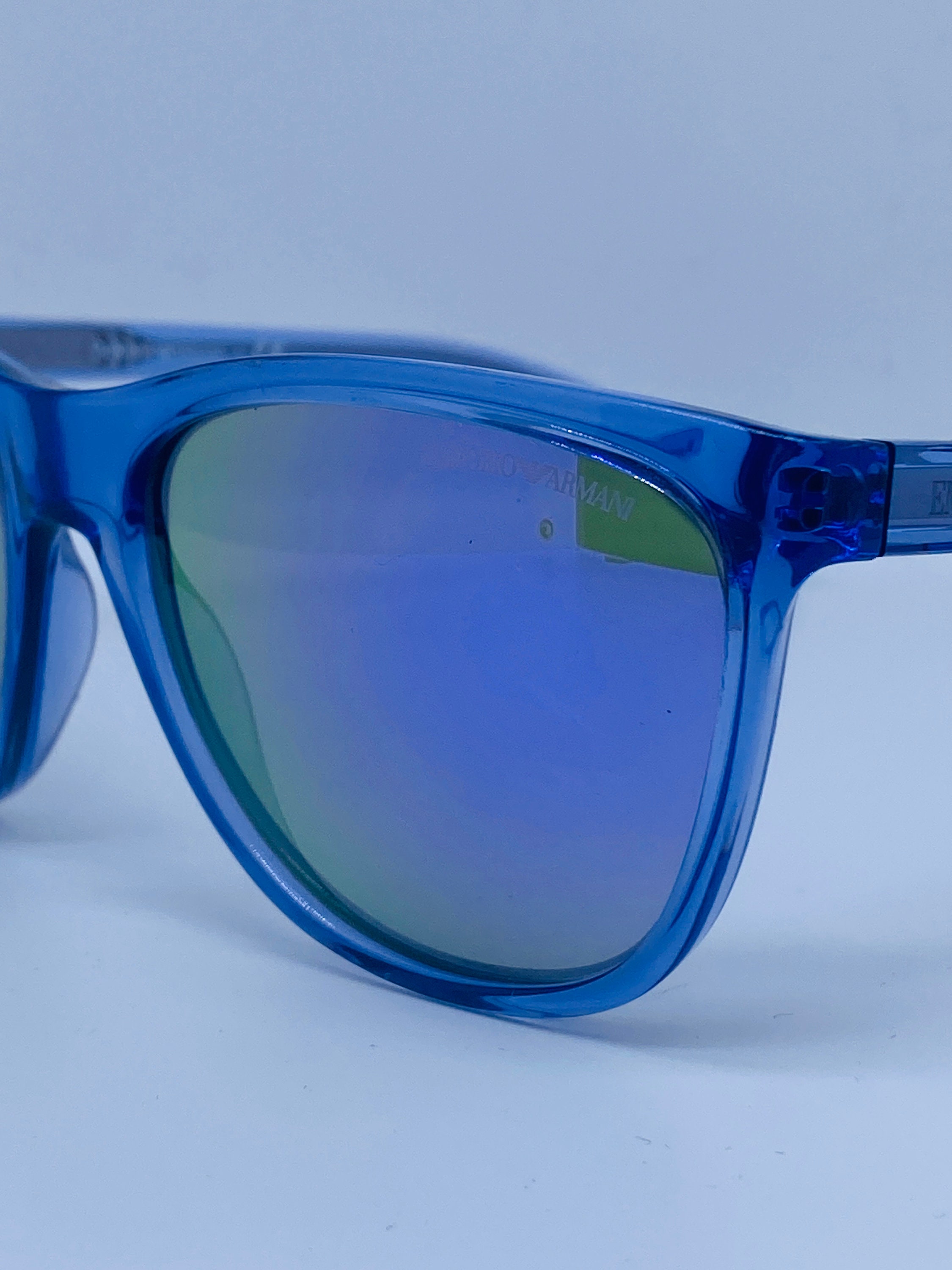 Emporio Armani Sunglasses EA4053. Clear brown frame with gold lenses 57-18-140 Emporio Armani EA4224 L (57 - 19) with Brown lenses and  main image 2