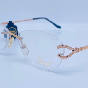 DESIL gold filled de02901 53 18 135 vintage glasses DEADSTOCK