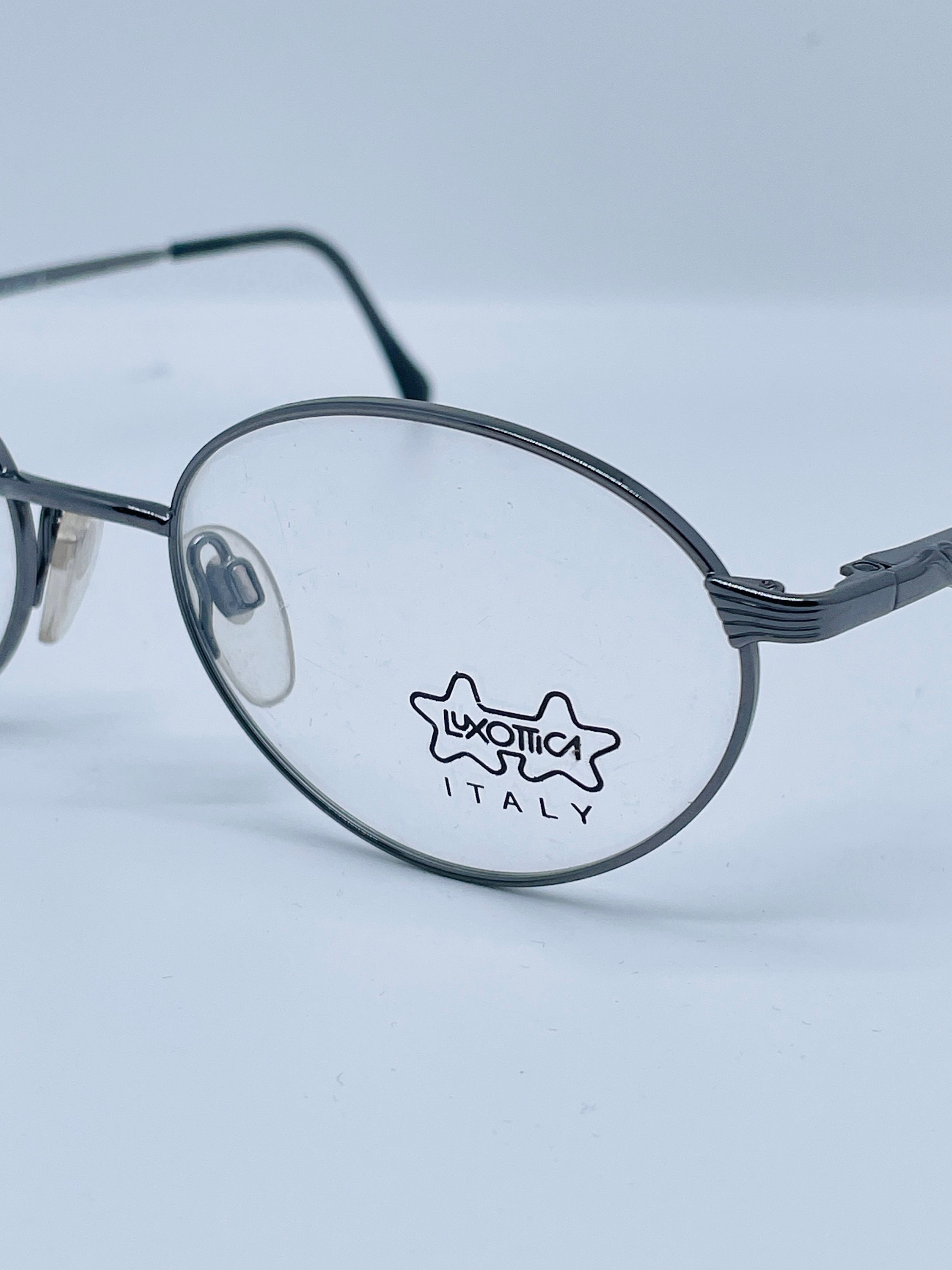 LUXOTTICA Lu 2207 F203 54 19 135 Vintage Glasses DEADSTOCK  display picture 1