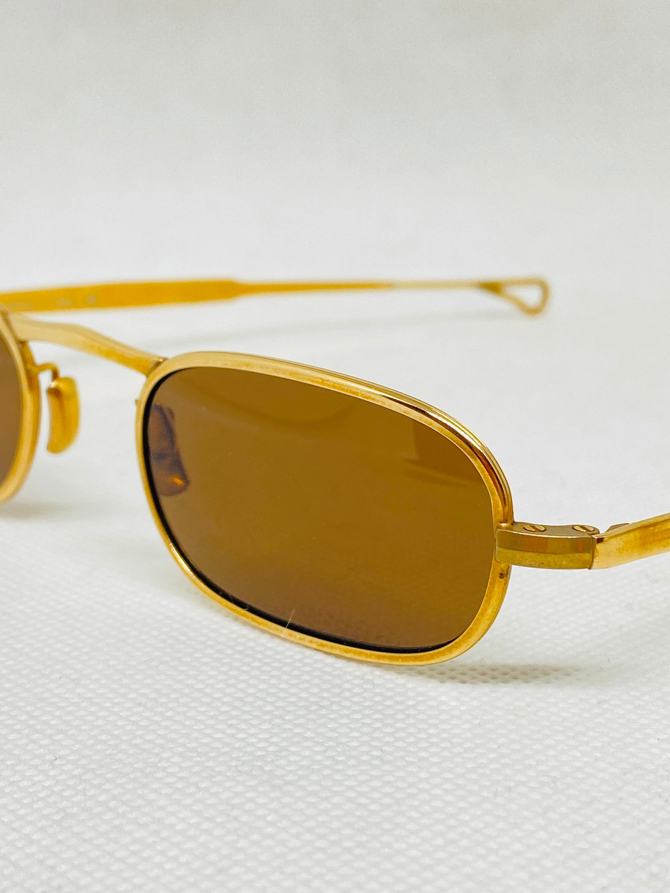 OPO Laminated Gold 14kt Walter 44 Vintage Sunglasses DEADSTOCK - Etsy