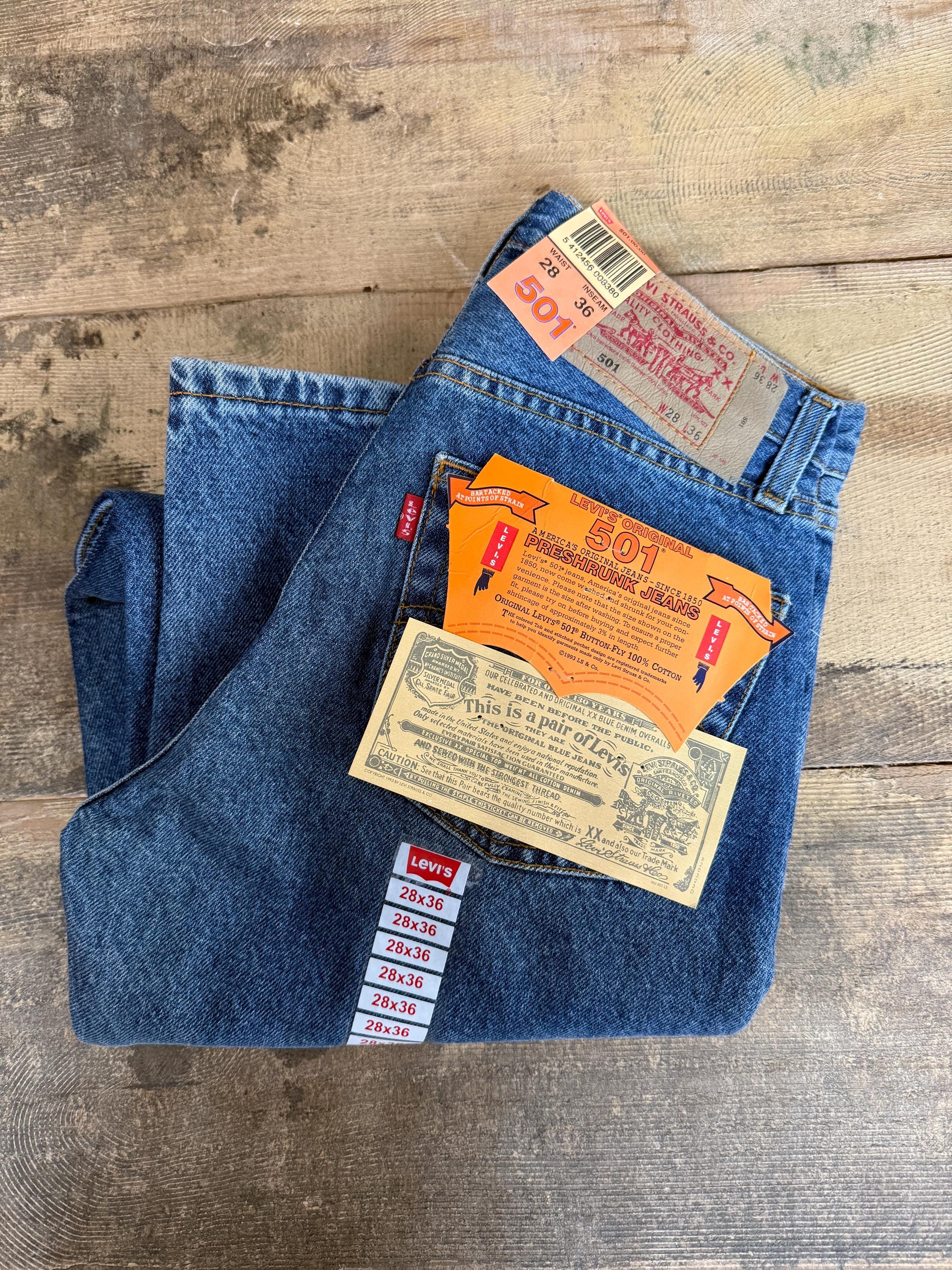 80sヴィンテージ Levi's リーバイス 501 Care W29 L36 Levis 501 W29 L36 - Etsy