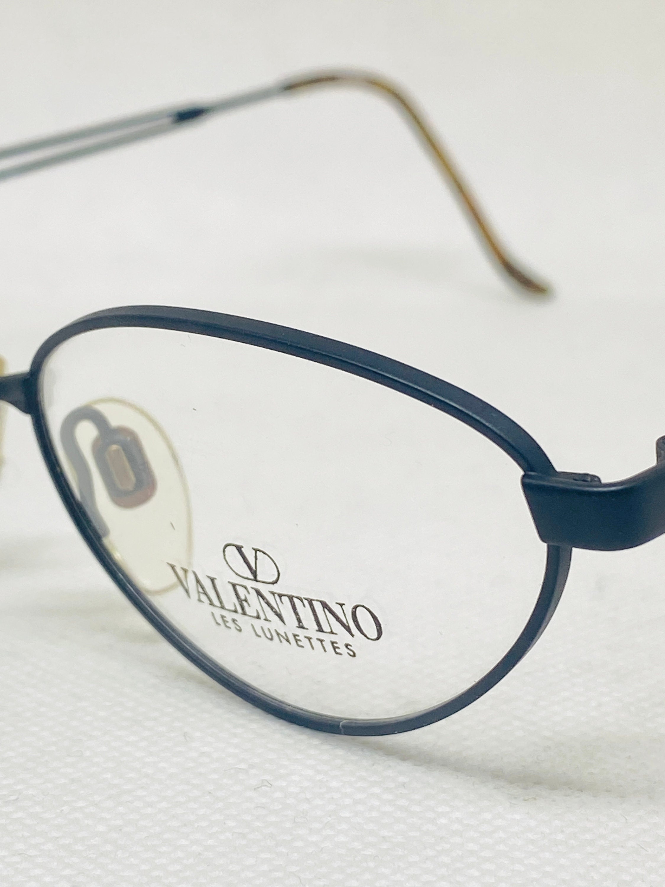 VALENTINO オハサイスフレムメカネ VLX177D590 0 VALENTINO V 452 956 52 16 130 Vintage Glasses DEADSTOCK - Etsy