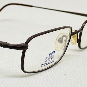 SAFILO elasta titanium 180 9xm 52 19 140 vintage glasses DEADSTOCK
