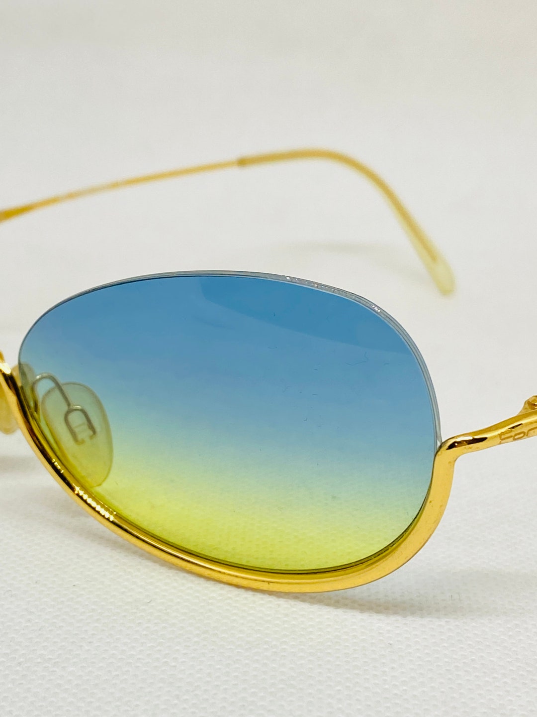 Sarafina Vintage Glasses Classic Eyewear Rare Accessory Legend Eyeglasses in Burnt Crystal | Shop Sid Mashburn main image 4