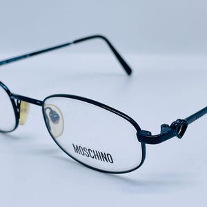 MOSCHINO m 3049-v 642 47 19 135 vintage glasses DEADSTOCK