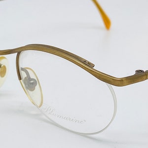 BLUMARINE bm 212 n g 32 47 21 135 vintage Glasses DEADSTOCK