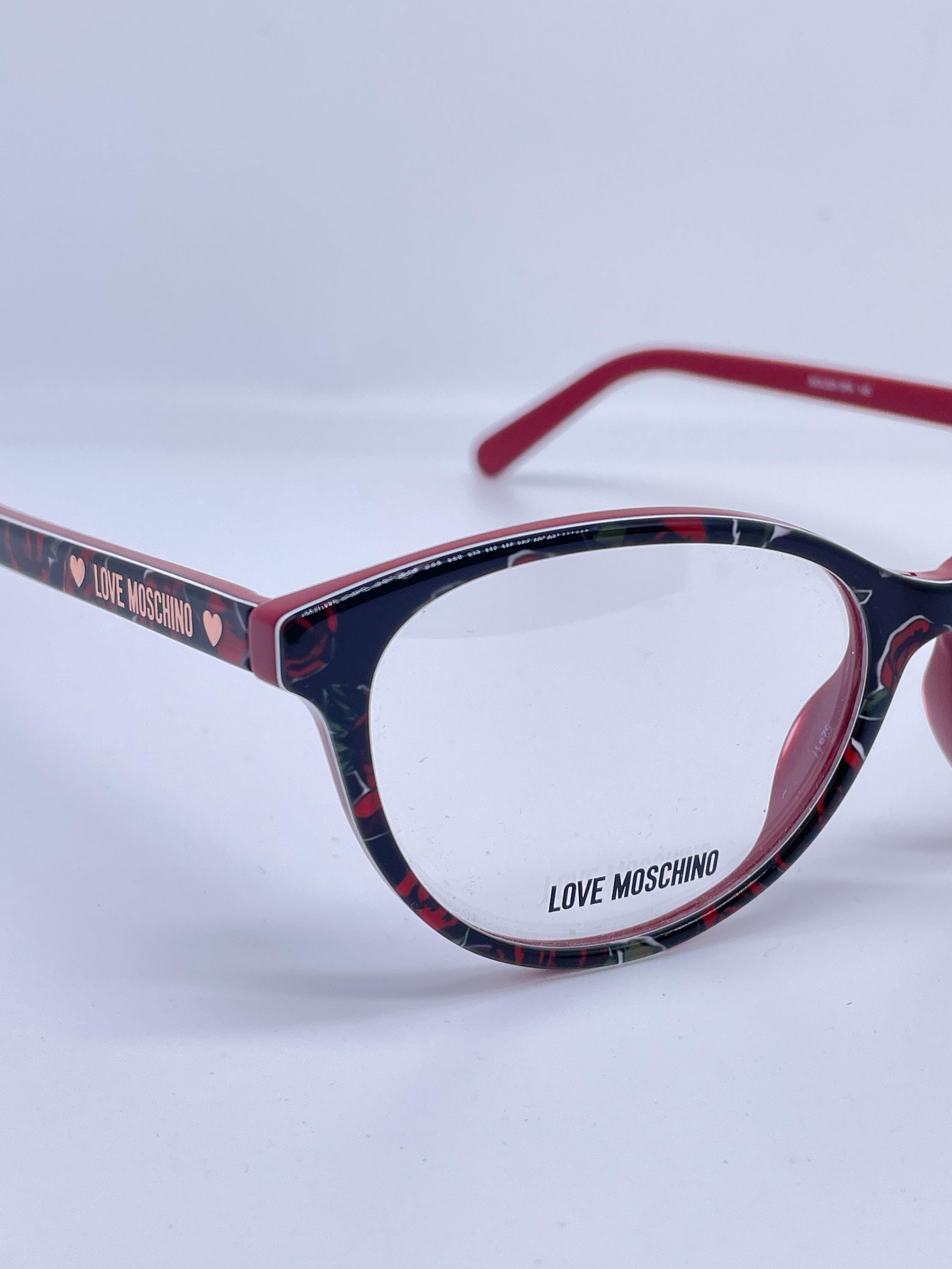 LOVE MOSCHINO Mol 525 0pa 52 17 145 Vintage Glasses DEADSTOCK - Etsy