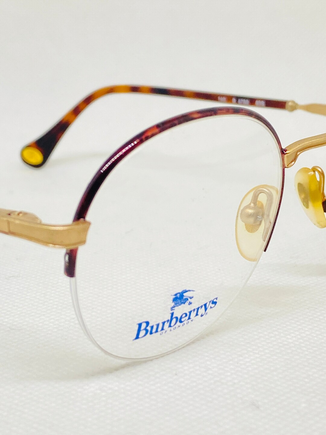 BURBERRYS B 8788 83s 49 21 140 Vintage Glasses DEADSTOCK - Etsy