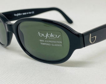 BYBLOS B 198-s 7002 Small 135 Vintage Sunglasses DEADSTOCK  display picture 2